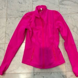 Women’s lululemon Define Hot Pink Jacket size 10